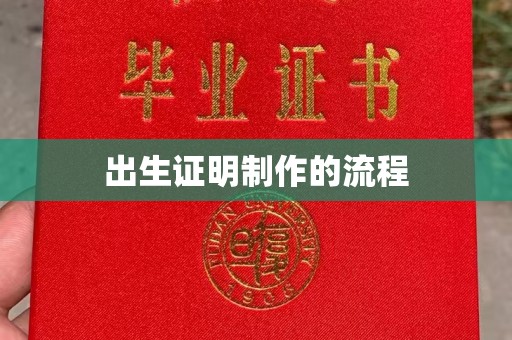 龙里出生证明制作的流程